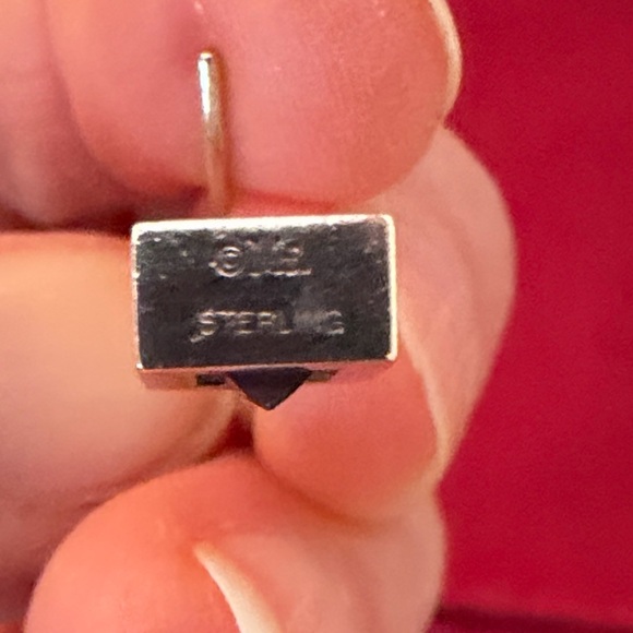 Vintage Mignon Faget Silver and Amethyst Earrings - Picture 4 of 4